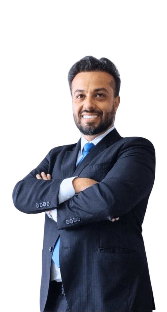 Foto do Dr. Leandro Ramalho, advogado especializado em planejamento patrimonial.